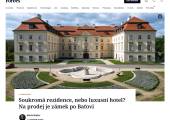 Forbes: Baťův zámek na prodej